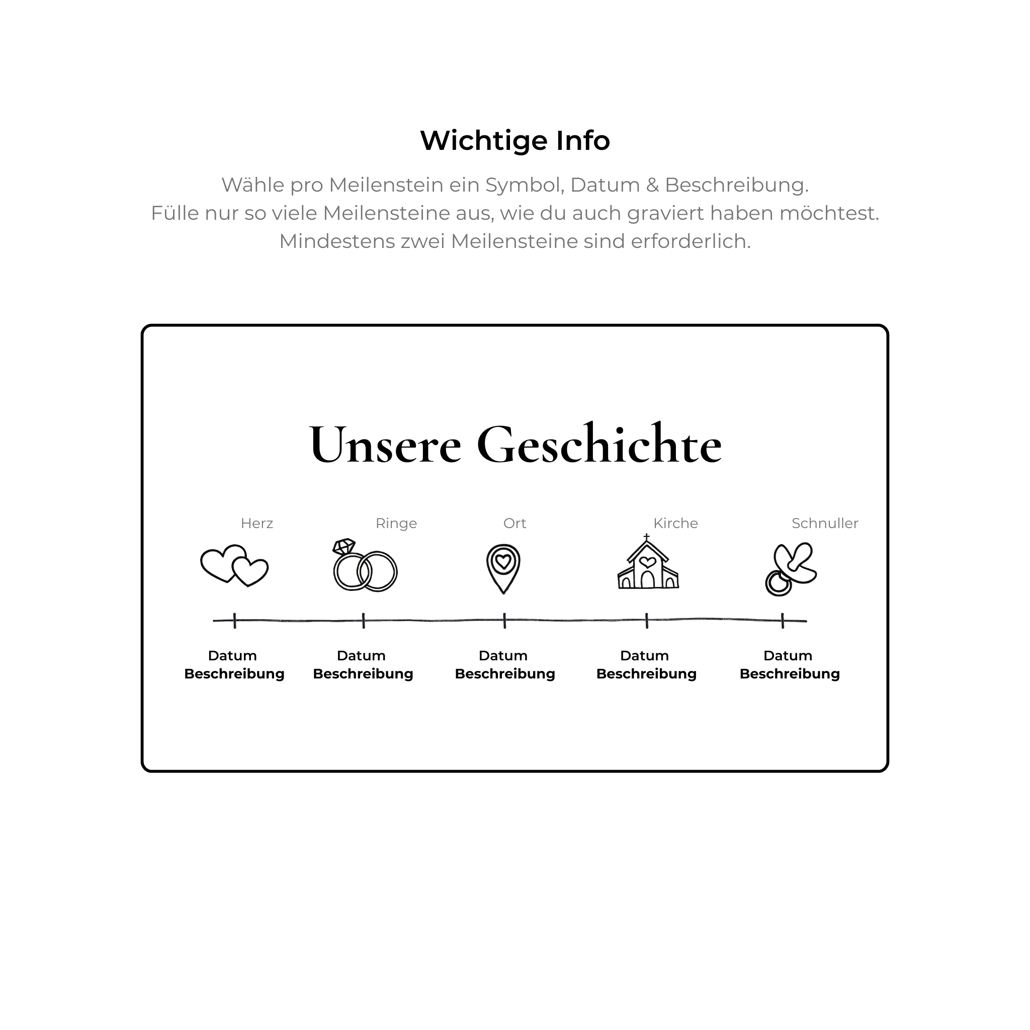 Kirschholz Schneidebrett Herzensweg