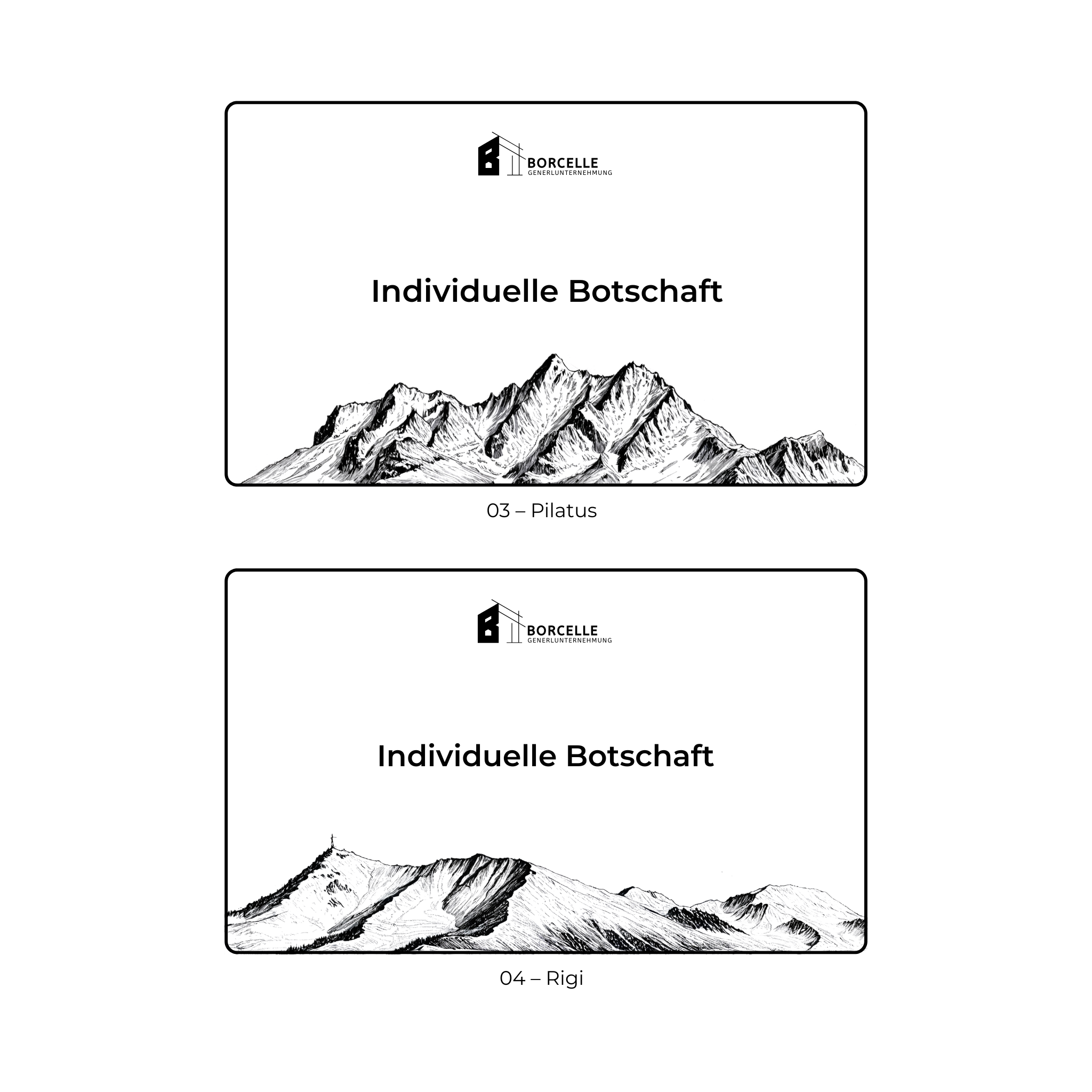 Kirschholz Schneidebrett Alpen