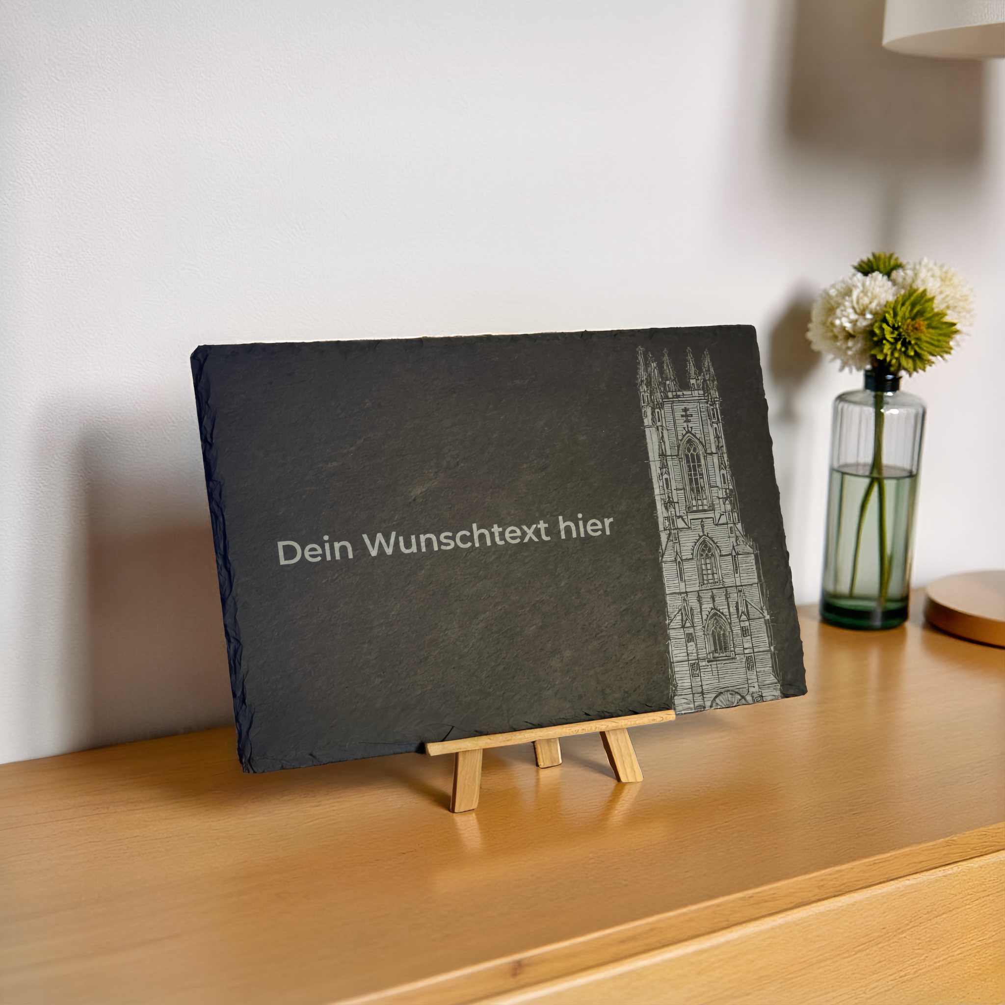 Schieferplatte Wahrzeichen