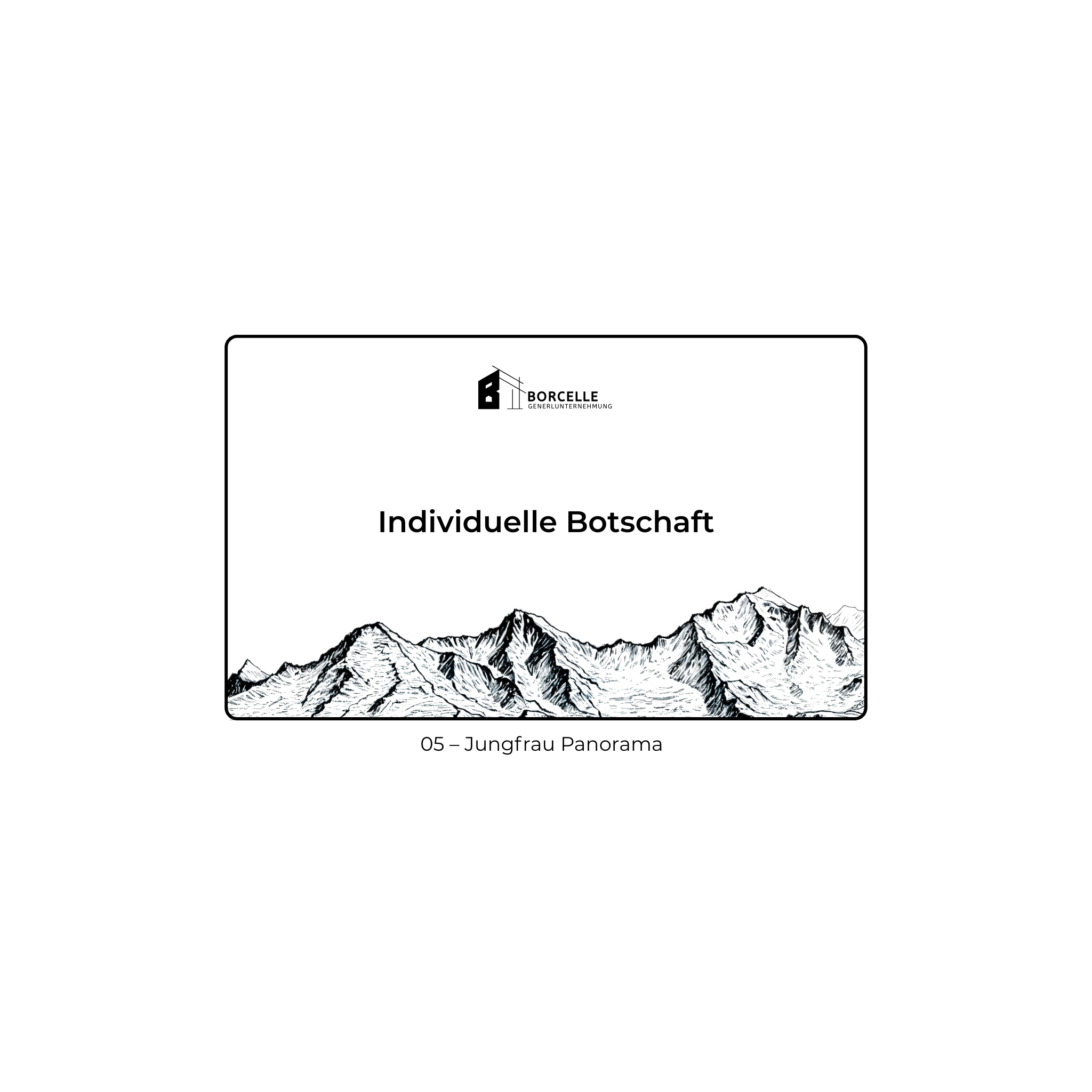 Kirschholz Schneidebrett Alpen