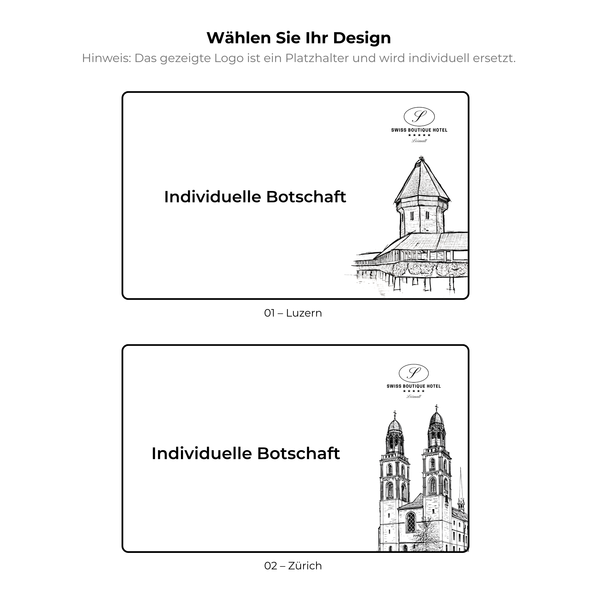 Kirschholz Schneidebrett Wahrzeichen