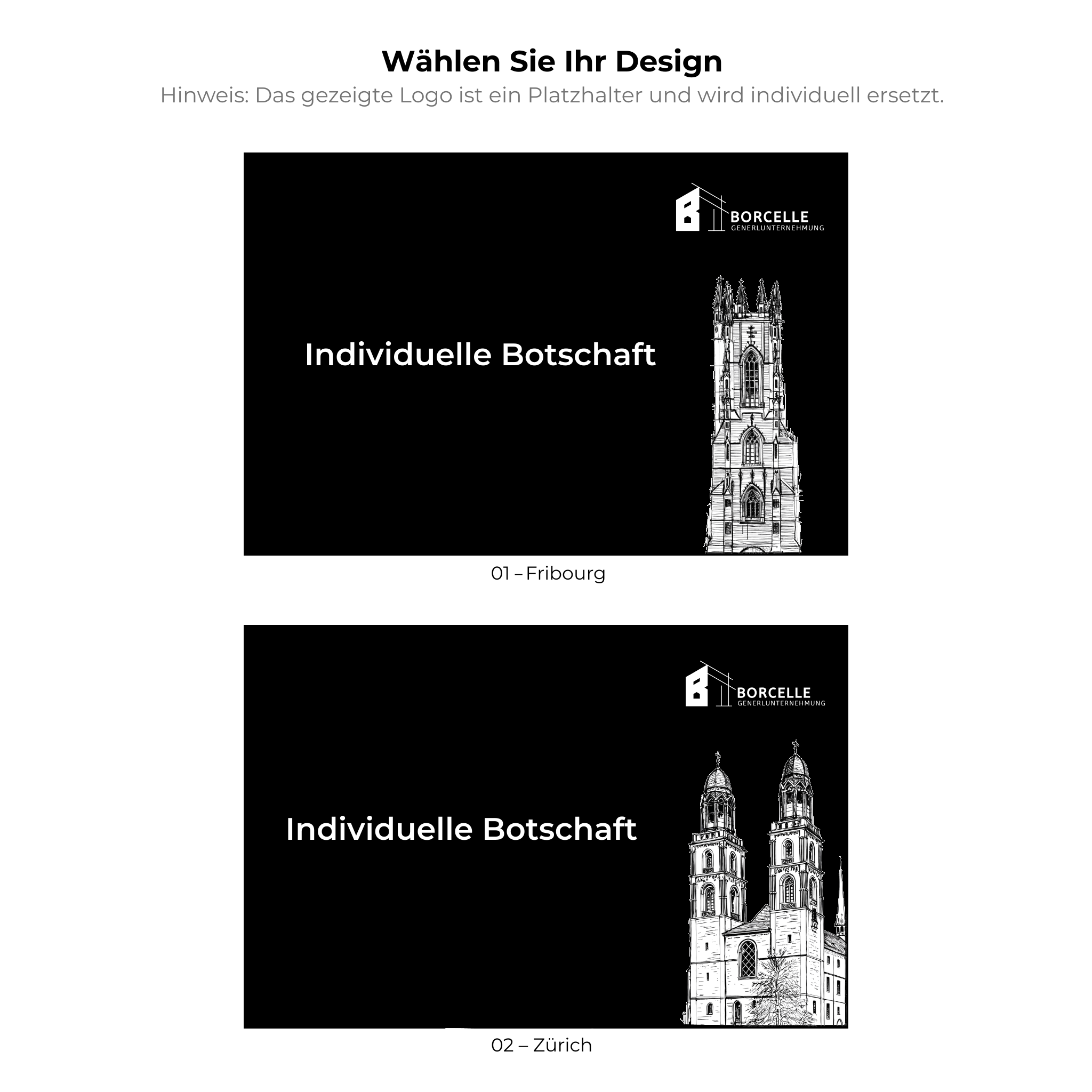 Schieferplatte Wahrzeichen