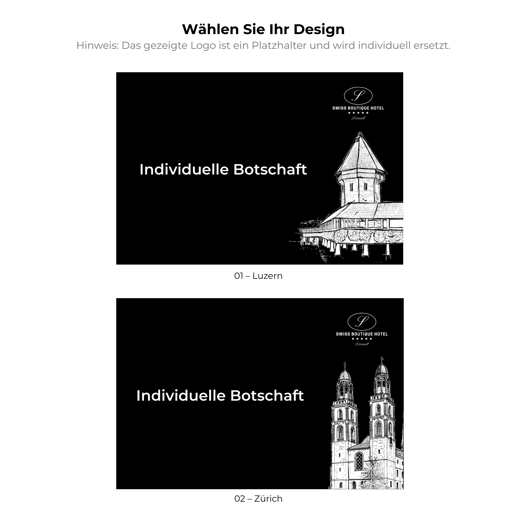 Schieferplatte Wahrzeichen