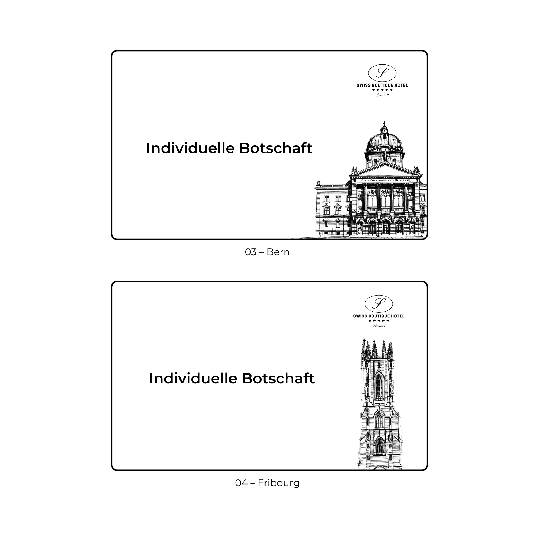 Kirschholz Schneidebrett Wahrzeichen