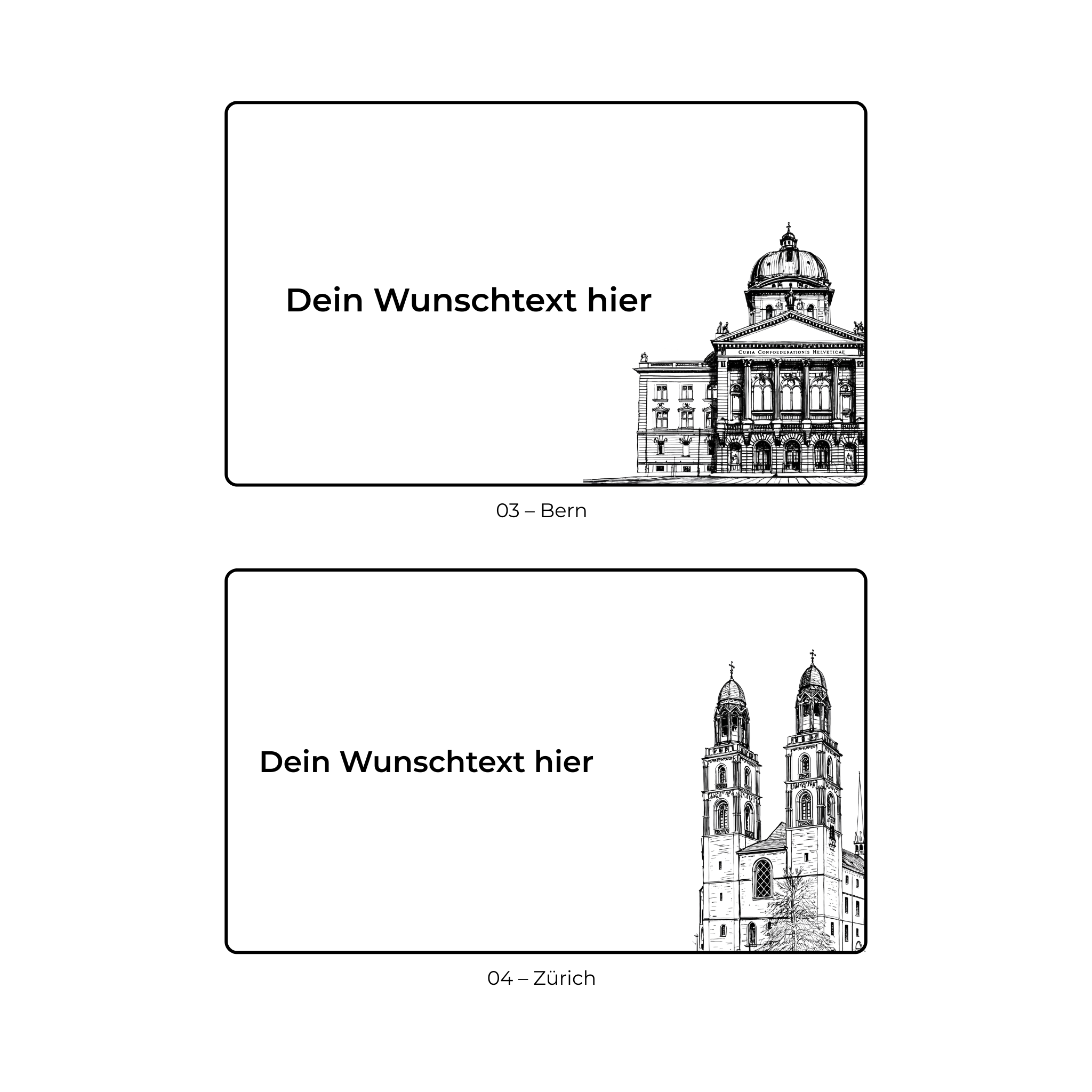 Kirschholz Schneidebrett Wahrzeichen