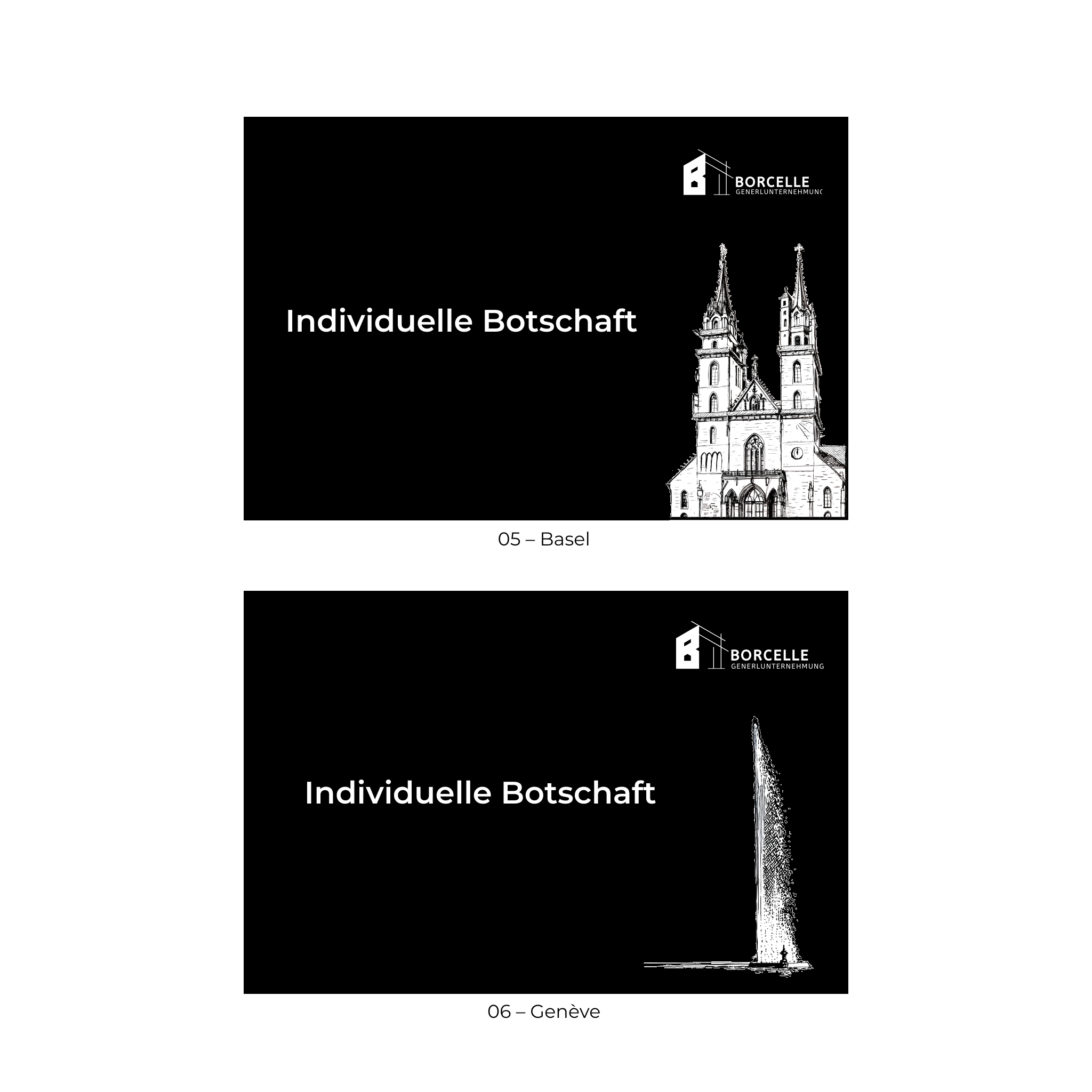 Schieferplatte Wahrzeichen