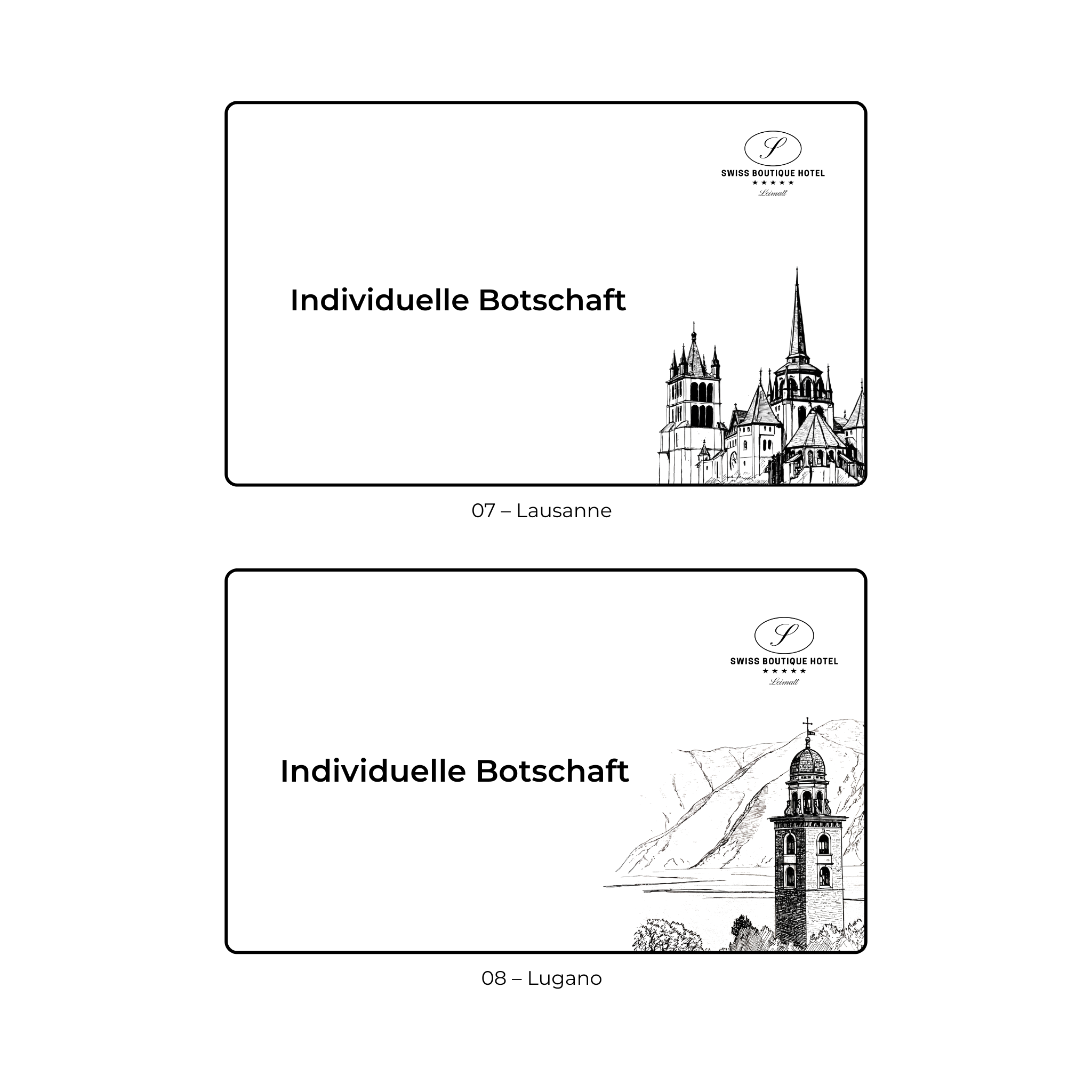 Kirschholz Schneidebrett Wahrzeichen