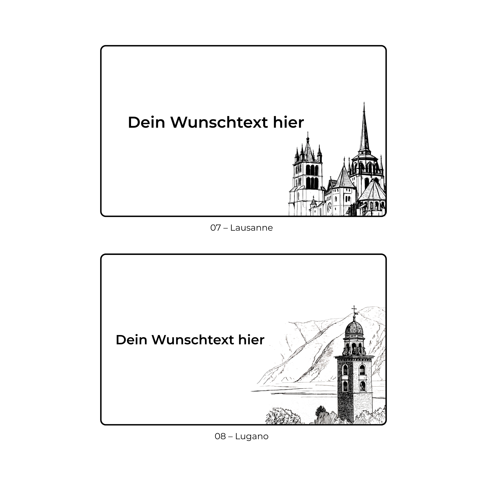 Kirschholz Schneidebrett Wahrzeichen