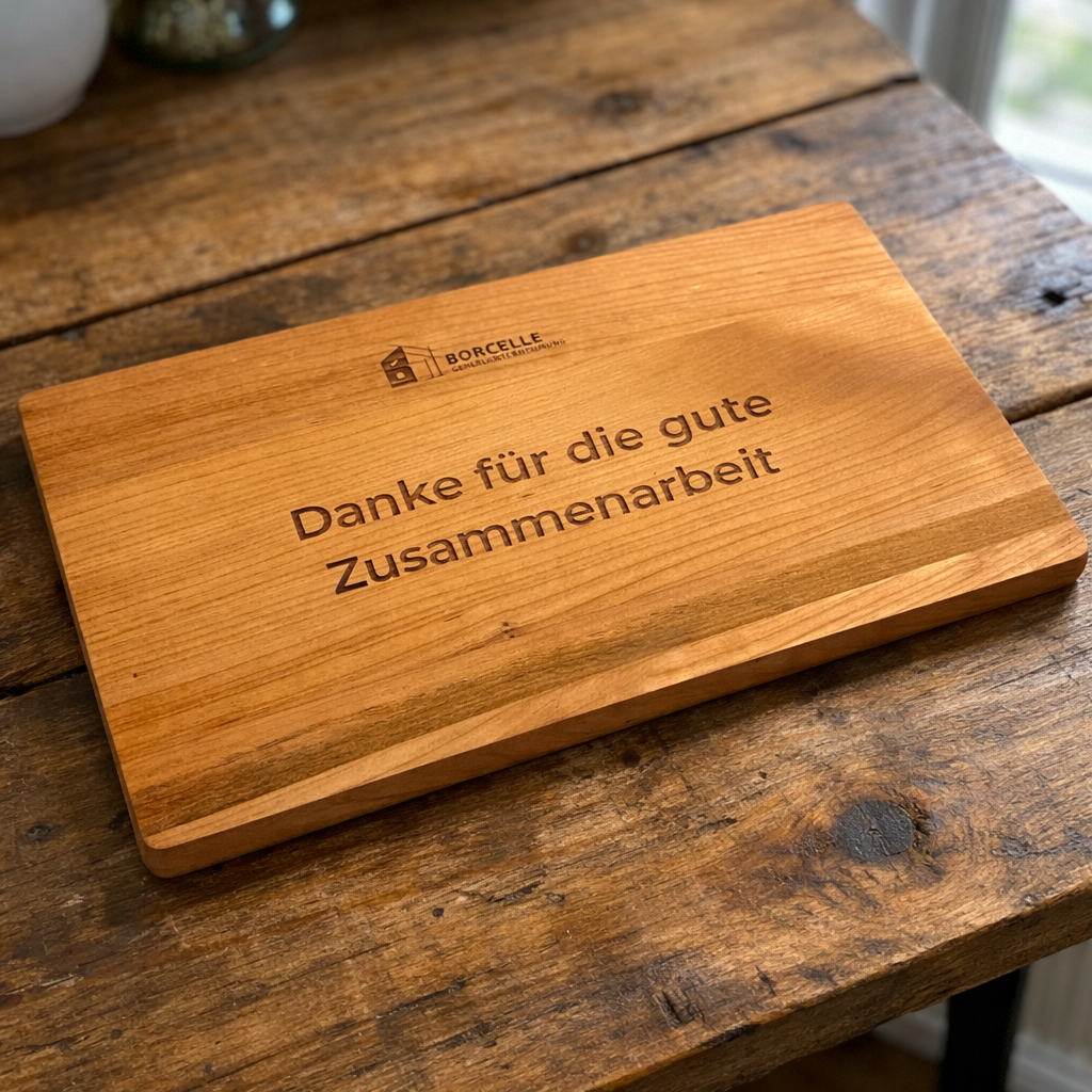 Kirschholz Schneidebrett Schlicht