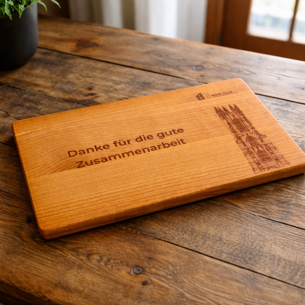 Kirschholz Schneidebrett Wahrzeichen